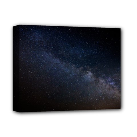 Cosmos Dark Hd Wallpaper Milky Way Deluxe Canvas 14  X 11  by BangZart