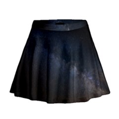 Cosmos Dark Hd Wallpaper Milky Way Mini Flare Skirt by BangZart