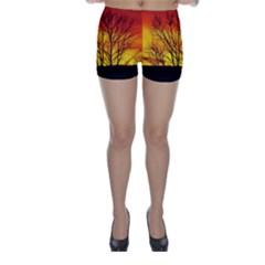 Sunset Abendstimmung Skinny Shorts