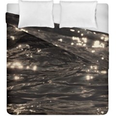 Lake Water Wave Mirroring Texture Duvet Cover Double Side (king Size) by BangZart