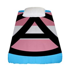 Anarchist Pride Fitted Sheet (single Size) by TransPrints