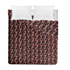 Chain Rusty Links Iron Metal Rust Duvet Cover Double Side (full/ Double Size) by BangZart