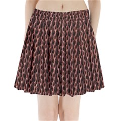 Chain Rusty Links Iron Metal Rust Pleated Mini Skirt by BangZart