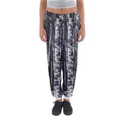 Birch Forest Trees Wood Natural Women s Jogger Sweatpants by BangZart