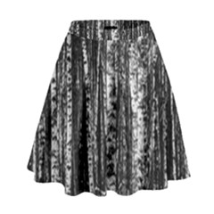 Birch Forest Trees Wood Natural High Waist Skirt by BangZart