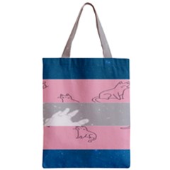 Pride Flag Zipper Classic Tote Bag