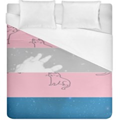 Pride Flag Duvet Cover (king Size) by TransPrints