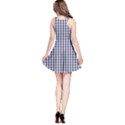 USA Flag Blue Large Gingham Check Plaid  Reversible Sleeveless Dress View2