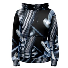 Motorcycle Details Women s Pullover Hoodie by BangZart