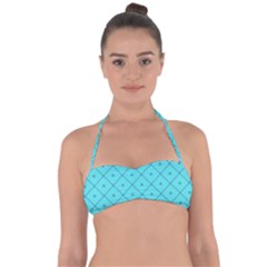 Pattern Background Texture Halter Bandeau Bikini Top