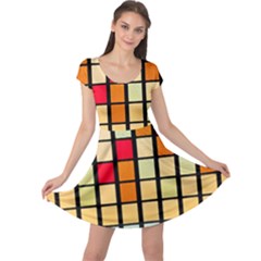 Mozaico Colors Glass Church Color Cap Sleeve Dresses by BangZart