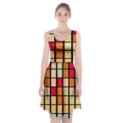 Mozaico Colors Glass Church Color Racerback Midi Dress by BangZart