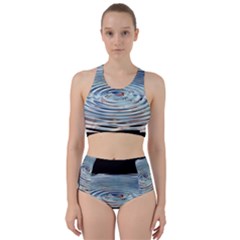 Wave Concentric Waves Circles Water Bikini Swimsuit Spa Swimsuit 