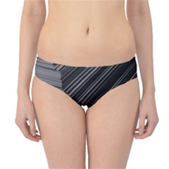 Paper Low Key A4 Studio Lines Hipster Bikini Bottoms by BangZart