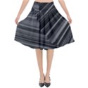 Paper Low Key A4 Studio Lines Flared Midi Skirt View1