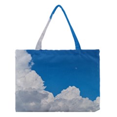 Sky Clouds Blue White Weather Air Medium Tote Bag by BangZart