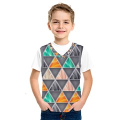 Abstract Geometric Triangle Shape Kids  Sportswear by BangZart