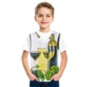 White Wine Red Wine The Bottle Kids  SportsWear View1