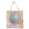 Sphere Tree White Gold Silver Grocery Tote Bag View2