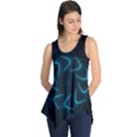 Background Abstract Decorative Sleeveless Tunic View1