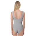 Solid Christmas Silver Princess Tank Leotard  View2