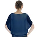 Solid Christmas Silent night Blue Blouse View2