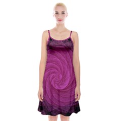 Purple Background Scrapbooking Abstract Spaghetti Strap Velvet Dress by BangZart