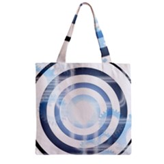 Center Centered Gears Visor Target Zipper Grocery Tote Bag by BangZart