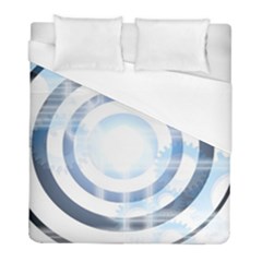 Center Centered Gears Visor Target Duvet Cover (full/ Double Size) by BangZart