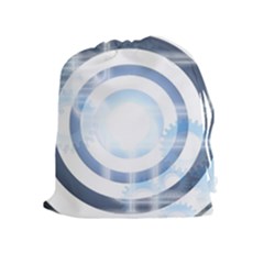 Center Centered Gears Visor Target Drawstring Pouches (extra Large) by BangZart