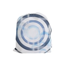 Center Centered Gears Visor Target Drawstring Pouches (large)  by BangZart