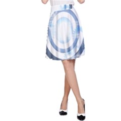 Center Centered Gears Visor Target A-line Skirt by BangZart