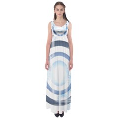 Center Centered Gears Visor Target Empire Waist Maxi Dress by BangZart