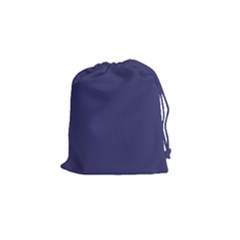 Usa Flag Blue Royal Blue Deep Blue Drawstring Pouches (small)  by PodArtist