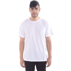 Solid Snow White Christmas Color Men s Sports Mesh Tee