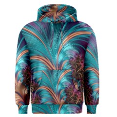 Feather Fractal Artistic Design Men s Pullover Hoodie by BangZart