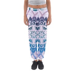 Mandalas Symmetry Meditation Round Women s Jogger Sweatpants by BangZart