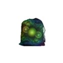 Retrotacular Rainbow Dots in a Fractal Microscope Drawstring Pouches (XS)  View1