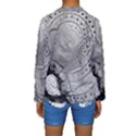 Fragmented Fractal Memories and Gunpowder Glass Kids  Long Sleeve Swimwear View2