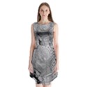 Fragmented Fractal Memories and Gunpowder Glass Sleeveless Chiffon Dress   View1