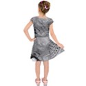 Fragmented Fractal Memories and Gunpowder Glass Kids  Short Sleeve Dress View2