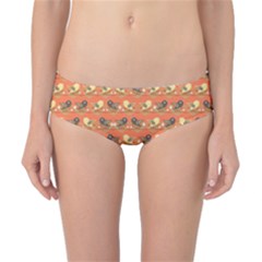 Birds Pattern Classic Bikini Bottoms by linceazul