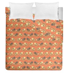 Birds Pattern Duvet Cover Double Side (queen Size) by linceazul