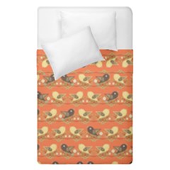 Birds Pattern Duvet Cover Double Side (single Size) by linceazul