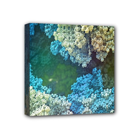 Fractal Formula Abstract Backdrop Mini Canvas 4  X 4  by BangZart