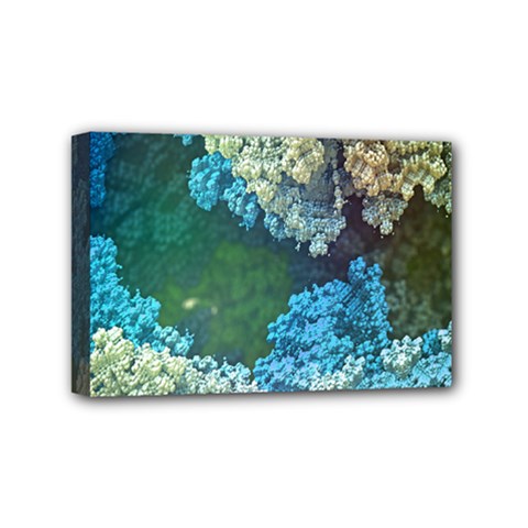 Fractal Formula Abstract Backdrop Mini Canvas 6  X 4  by BangZart