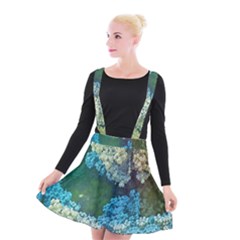 Fractal Formula Abstract Backdrop Suspender Skater Skirt