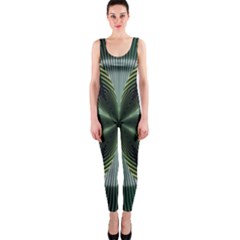 Lines Abstract Background Onepiece Catsuit by BangZart