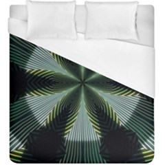 Lines Abstract Background Duvet Cover (king Size) by BangZart