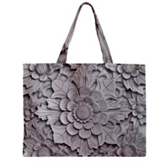 Pattern Motif Decor Zipper Mini Tote Bag by BangZart